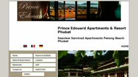 What Prince-edouard.com website looked like in 2017 (6 years ago)