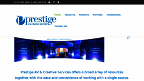 What Prestigeav.com website looked like in 2017 (6 years ago)