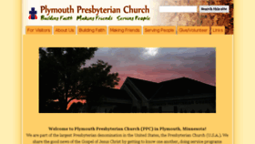 What Plymouthpc.org website looked like in 2017 (6 years ago)
