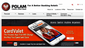 What Polamfcu.com website looked like in 2017 (6 years ago)