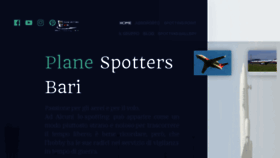 What Planespottersbari.it website looked like in 2017 (6 years ago)
