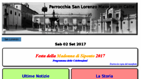 What Parrocchiacattedralemanfredonia.it website looked like in 2017 (6 years ago)