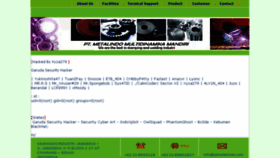 What Ptmetalindo.com website looked like in 2017 (6 years ago)
