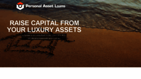 What Personalassetloans.com.au website looked like in 2017 (6 years ago)