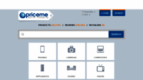 What Priceme.com.sg website looked like in 2017 (6 years ago)