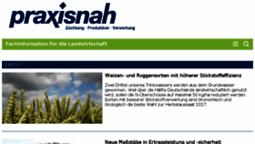 What Praxisnah.de website looked like in 2017 (6 years ago)