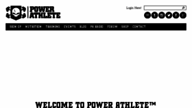 What Powerathletehq.com website looked like in 2017 (6 years ago)