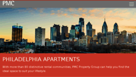 What Pmcpropertygroup.com website looked like in 2017 (6 years ago)