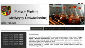 What Phmd.pl website looked like in 2017 (6 years ago)