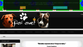 What Psisvet.sk website looked like in 2017 (6 years ago)