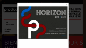 What Prodiss.org website looked like in 2017 (6 years ago)