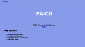 What Paico.in website looked like in 2017 (6 years ago)