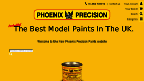What Phoenix-paints.co.uk website looked like in 2017 (6 years ago)