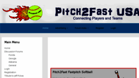 What Pitch2fast.com website looked like in 2017 (6 years ago)