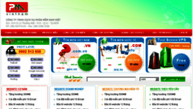 What Pmvietnam.com website looked like in 2017 (6 years ago)