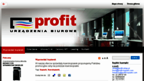 What Profit-kopiarki.com website looked like in 2017 (6 years ago)