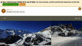 What Portavescovo.it website looked like in 2017 (8 years ago)