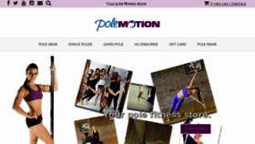 What Polemotion.com website looked like in 2017 (6 years ago)