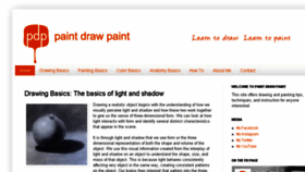 What Paintdrawpaint.com website looked like in 2017 (6 years ago)
