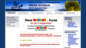 What Praxis-autismus.de website looked like in 2017 (6 years ago)