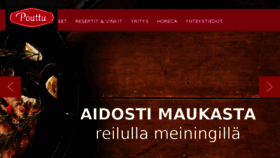 What Pouttu.fi website looked like in 2017 (6 years ago)