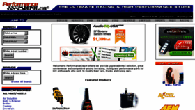What Performancedepot.com website looked like in 2017 (6 years ago)