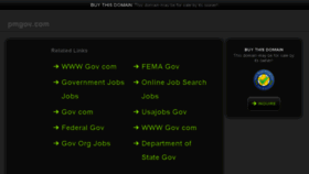 What Pmgov.com website looked like in 2017 (7 years ago)