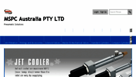 What Pneumaticsonline.com.au website looked like in 2017 (6 years ago)