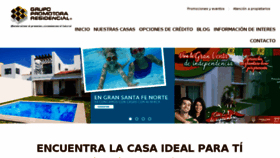 What Promotoraresidencial.com website looked like in 2017 (6 years ago)
