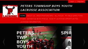 What Ptboyslax.com website looked like in 2017 (6 years ago)