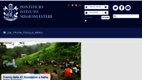 What Pime.org website looked like in 2017 (7 years ago)