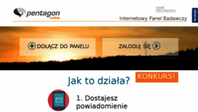 What Pentagononline.pl website looked like in 2017 (6 years ago)