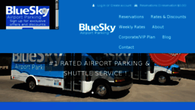 What Parkbluesky.com website looked like in 2017 (6 years ago)
