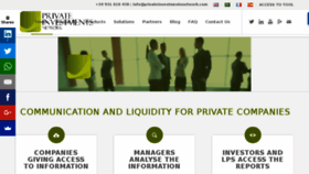 What Privateinvestmentsnetwork.com website looked like in 2017 (6 years ago)