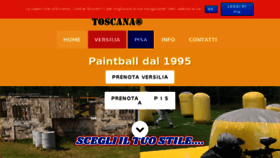 What Paintballtoscana.it website looked like in 2017 (6 years ago)