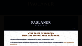 What Paulaner-brauhaus.com website looked like in 2017 (6 years ago)