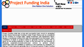 What Projectfundingindia.com website looked like in 2017 (6 years ago)