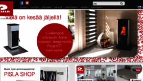 What Pisla.fi website looked like in 2017 (6 years ago)