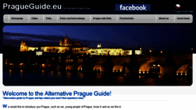 What Prague-guide.eu website looked like in 2017 (6 years ago)