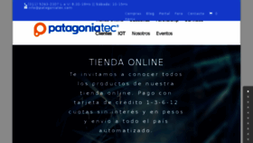 What Patagoniatec.com website looked like in 2017 (6 years ago)