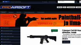 What Proairsoft.com website looked like in 2017 (6 years ago)