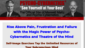 What Psycho-cyb.com website looked like in 2017 (6 years ago)