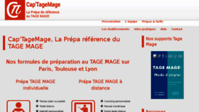 What Prepa-tage-mage.fr website looked like in 2017 (6 years ago)