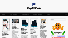 What Profitplr.com website looked like in 2017 (6 years ago)