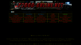 What P2000-online.net website looked like in 2017 (6 years ago)