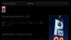 What Parkinglotnisko22.pl website looked like in 2017 (6 years ago)
