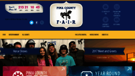 What Pimacountyfair.com website looked like in 2017 (6 years ago)
