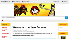 What Pokemonforever.net website looked like in 2017 (6 years ago)
