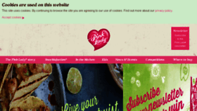 What Pinkladyapples.co.uk website looked like in 2017 (6 years ago)