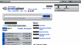 What Pleer.com website looked like in 2017 (6 years ago)